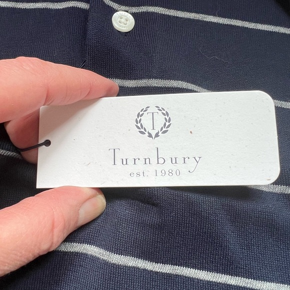 TURNBURY PIMA COTTON GOLF SHIRT BRAND NEW - Picture 6 of 7